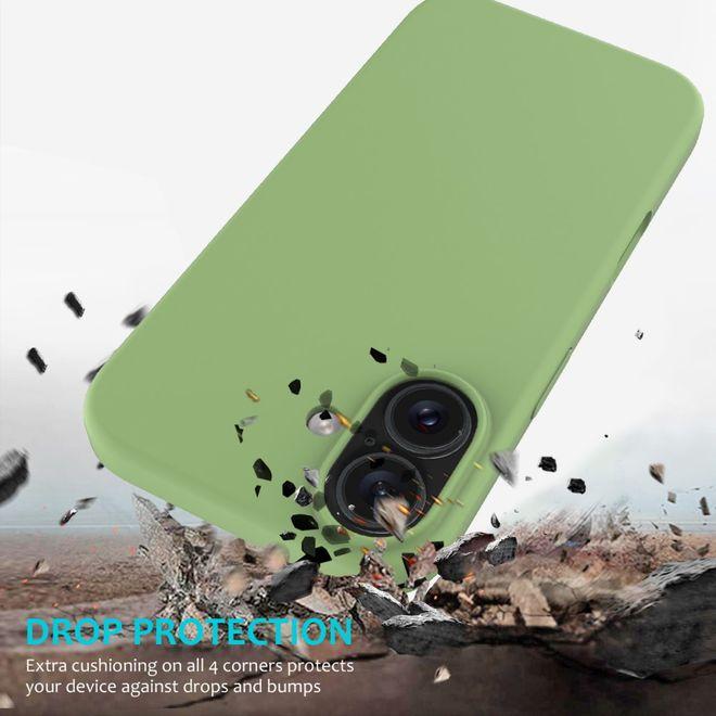 Actual product image MU Classic Liquid Silicone Series (Apple iPhone 16)