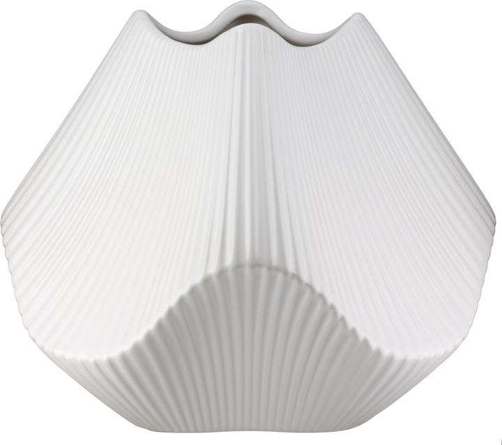 Gilde Vase Lamellen (18.5 x 22 x 22 cm)