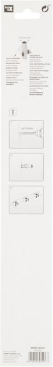 Immagine prodotto Inofix Porta scopa a 3 pieghe, bianco