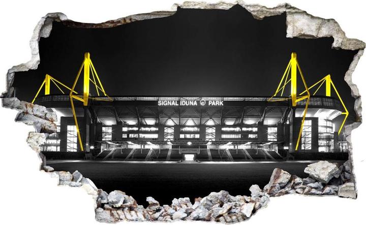 Produktbild Borussia Dortmund 3D BVB Signal Iduna Park bei Nacht (100 x 61 cm)