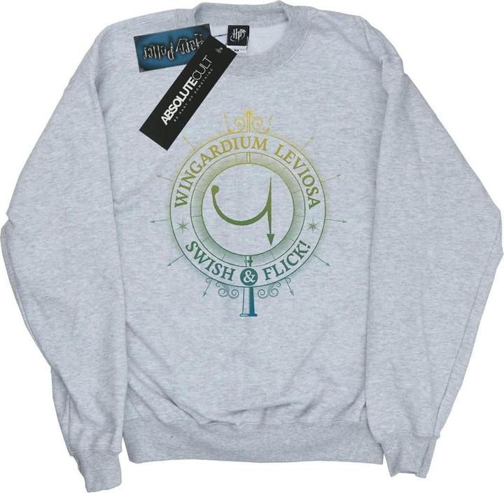Actual product image Mens Wingardium Leviosa Charm Sweatshirt (S)