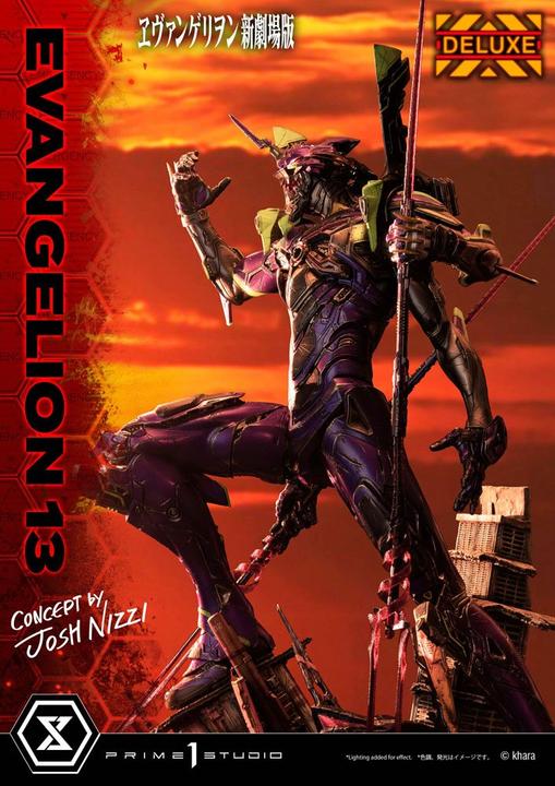 Actual product image Prime 1 Studio Evangelion: 3.0 You Can (Not) Redo statuette Evangelion 13 Concept by Josh Nizzi Deluxe Version 79 c