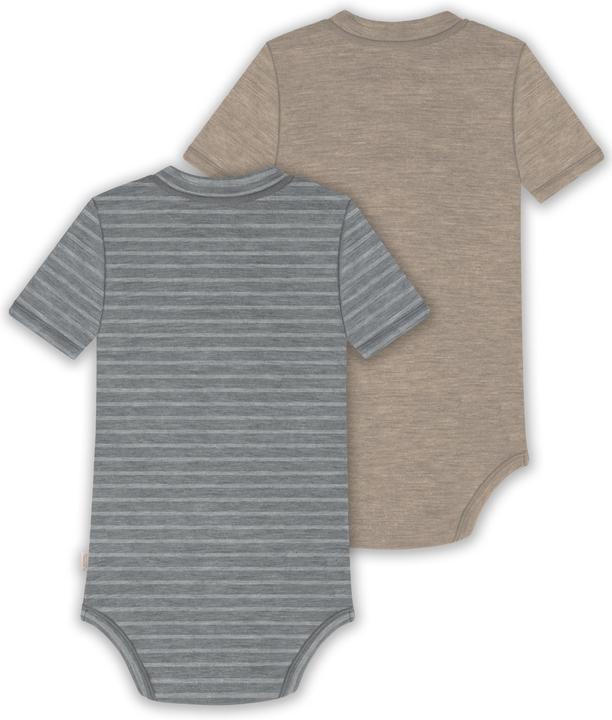 Produktbild Normani 2er Set Baby Merino Kurzarmbody „Tihoi" - 9321 (62)