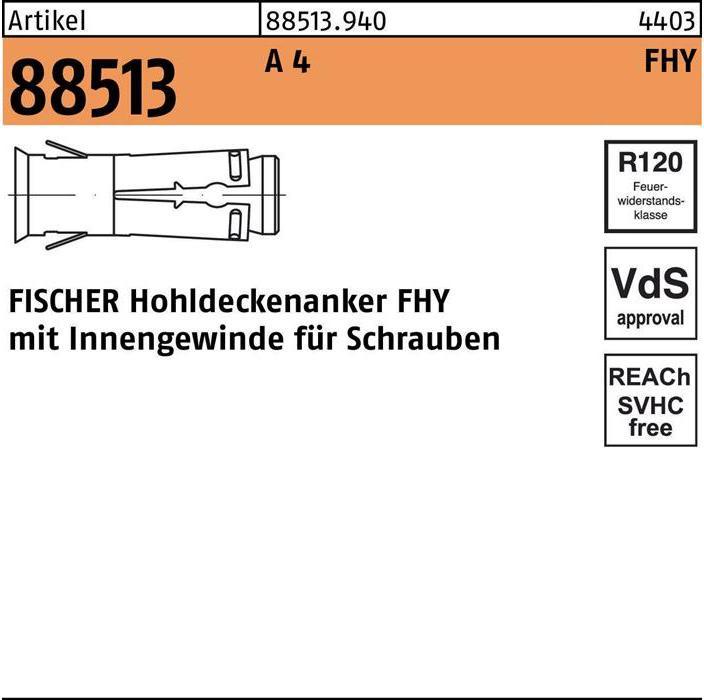 Produktbild Fischer Hohldeckenanker R 88513 FHY M 10 A 4 (20 Stk.)