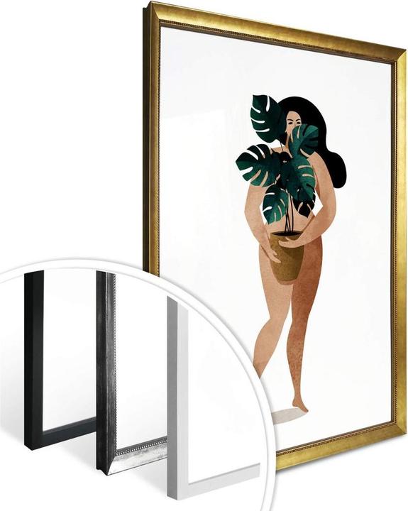 Produktbild Trenddeko Die nackte Frau (30 x 40 cm)