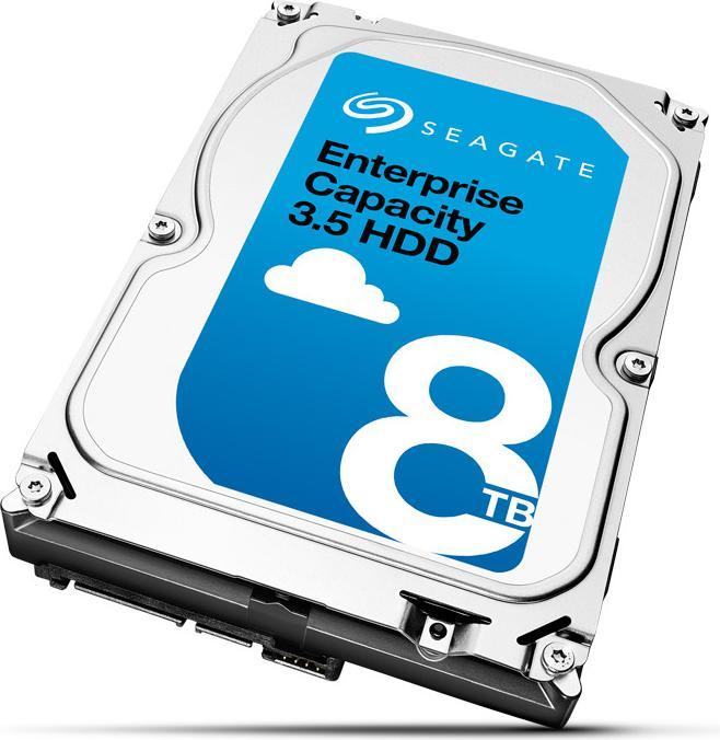Produktbild Seagate EXOS 7E8 Enterprise Capacity 3.5 8TB HDD 7200rpm SAS 12Gb/s 256MB cache 8,9cm 3,5Zoll 24x7 4K Nat... (8 TB, 3.5")