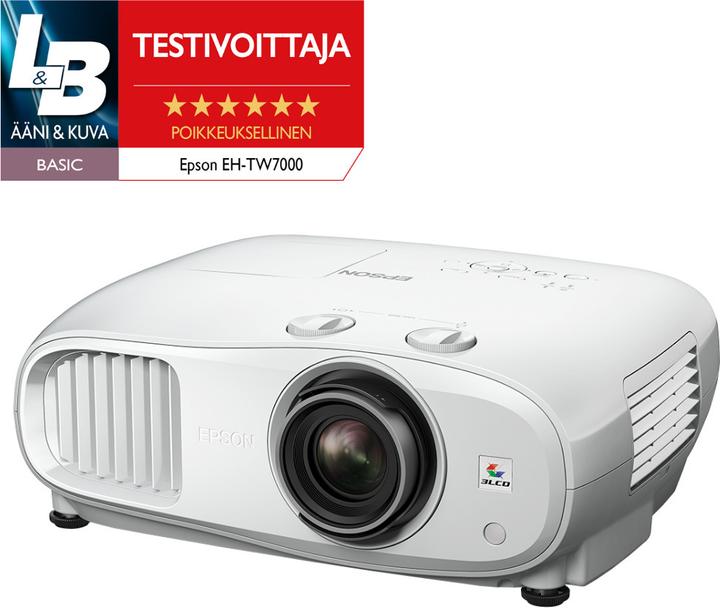 Image du produit Epson EH-TW7000 (4K, 3000 lm, 1.32 - 2.15:1)