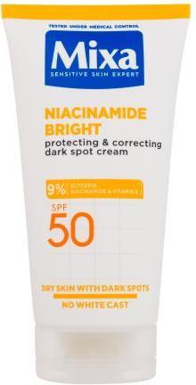 Mixa Protective And Correcting Dark Spot Cream Spf 50 Niacinamide Bright - 50 Ml (Sonnencreme Gesicht, SPF 50, 50 ml)