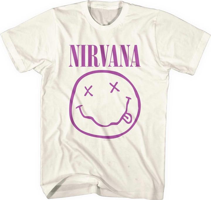 Nirvana Purple Smiling Face
