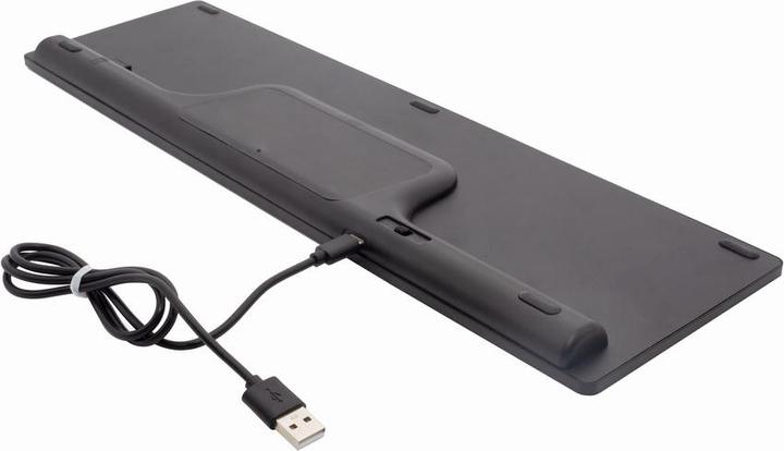 Image du produit Gembird KBS-ECLIPSE-M500 Backlight Pro Business Slim wireless desktop set US layout black (US, Filaire)