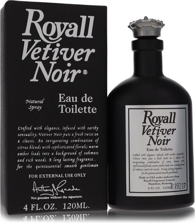 Royall Fragrances Royall Vetiver Noir by Eau de Toilette Spray 120 ml (Eau de Toilette, 120 ml)
