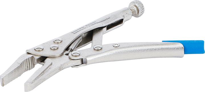 Actual product image BGS Locking Long Nose Grip Pliers extra short 125 mm (125 mm)