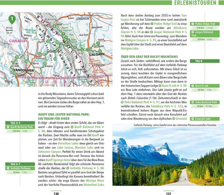 Immagine prodotto Reiseführer Kanada West, Rocky Mountains, Vancouver (Tedesco, Carlo Teuschl, 2020)