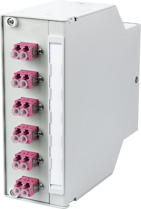 Produktbild Metz Connect 15024A07506-E Tragschienengehäuse OpDAT 6xLC-D OM4 VIK