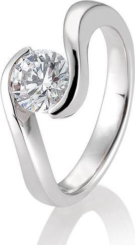 Actual product image Breuning Ring swing 0.80-1.50 ct. (51, 750/18 K Gold)