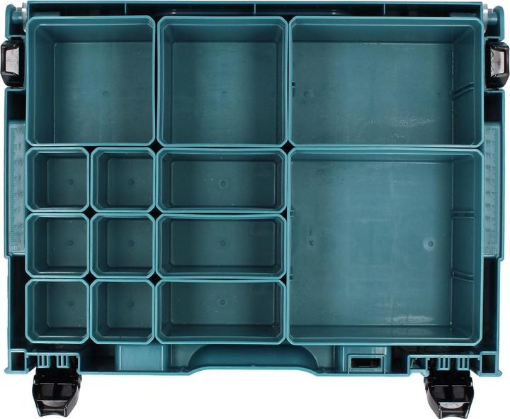 Productafbeelding Makita MAKPAC koffer met transparant deksel en dozen