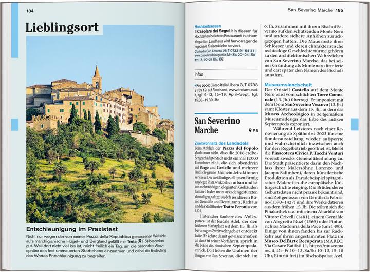 Immagine prodotto Reise-Taschenbuch Reiseführer Marken, Italienische Adria (Tedesco, Annette Krus-Bonazza, 2024)