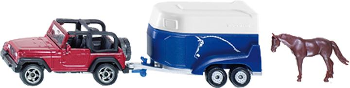 Actual product image Siku Off-road vehicle with horse trailer