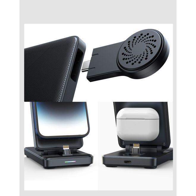 Produktbild Joyroom JR-WQS02 4-in-1 Foldable Charging Station (Lightning Version) (15 W)