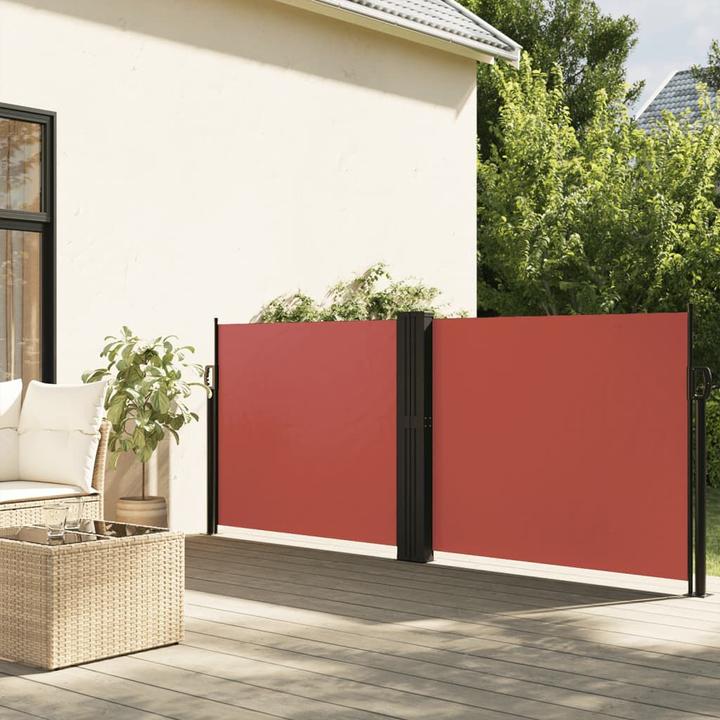 Image du produit VidaXL Store latéral extensible rouge (1.40 m)