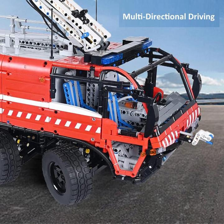 Produktbild Mould King Flughafen Rettungsfahrzeug