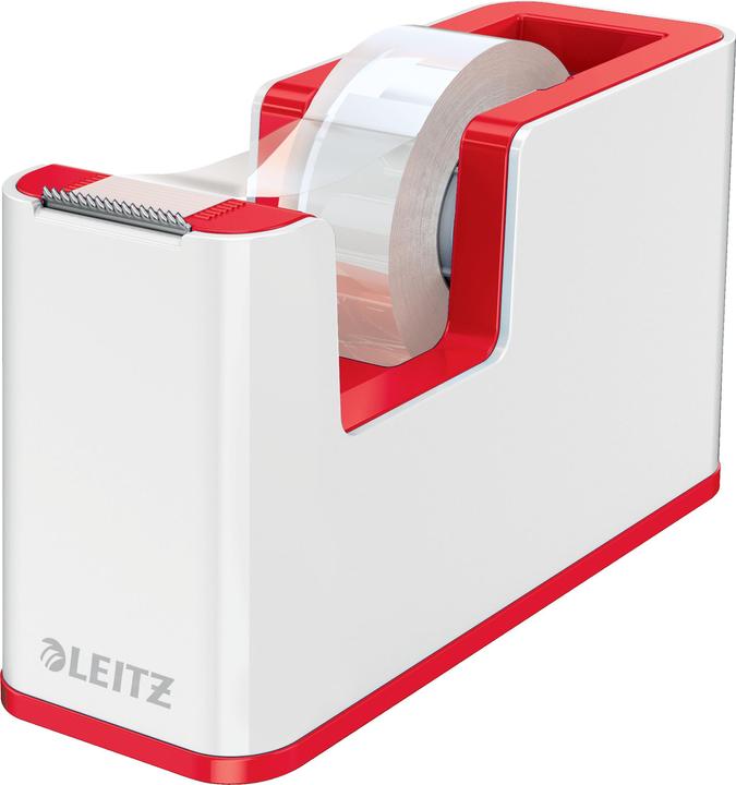 Leitz Dérouleur de table WOW +1RL blanc/rouge