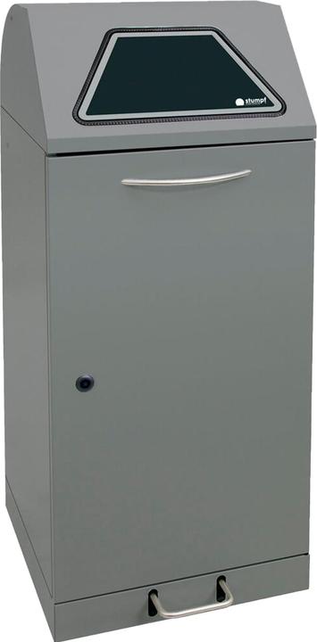 Produktbild kaiserkraft System-Wertstoffsammler, Einwurfklappe fussbetätigt (120 l)