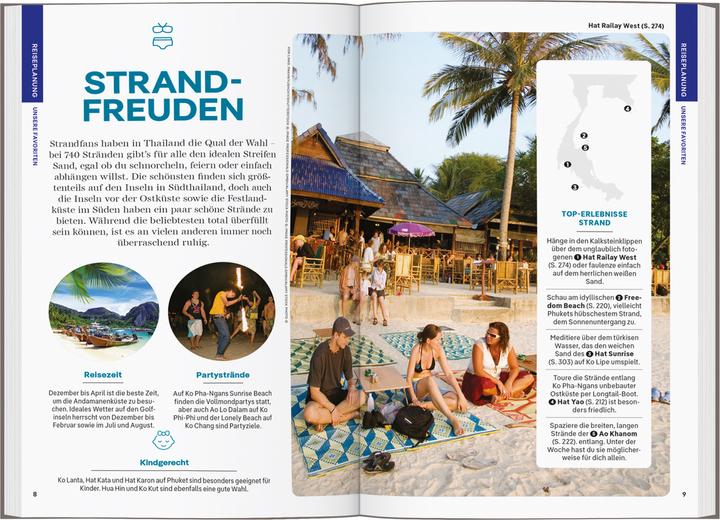 Immagine prodotto Reiseführer Thailand Inseln & Strände (Tedesco, Aydan Stuart, Amy Bensema, Choltanutkun Tun-atiruj, Secchio del David, 2024)