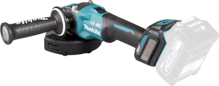 Productafbeelding Makita 40V accu haakse slijper GA041GZ (125 mm)