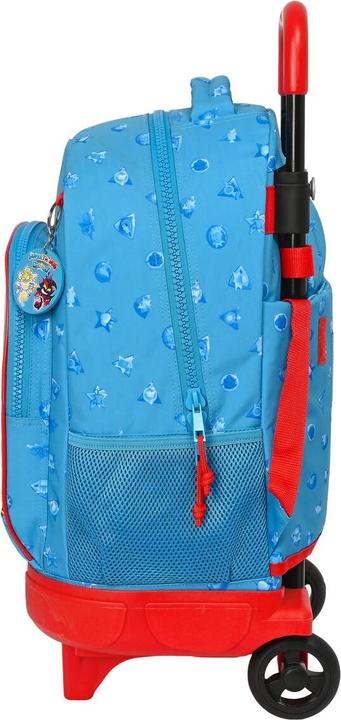 Image du produit Superthings Sac à dos scolaire à roulettes Rescue force 33 x 45 x 22 cm Bleu