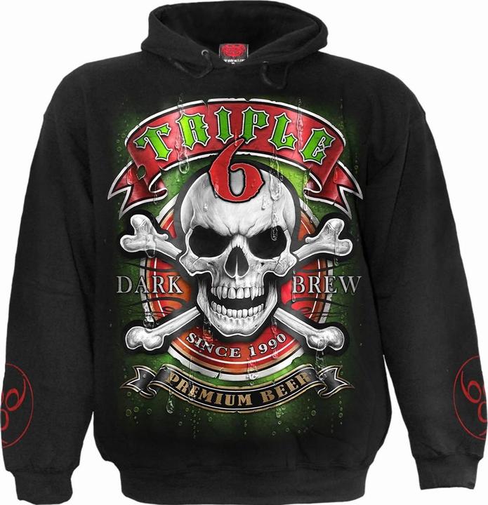 Immagine prodotto Spiral Triple 6 Felpa con Cappuccio Adulto Unisex (S)