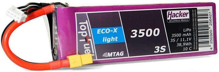 Immagine prodotto Hacker Pacchetto LiPo TF ECO-X-Light 3500mAh 3S MTAG (11.10 V, 3500 mAh)