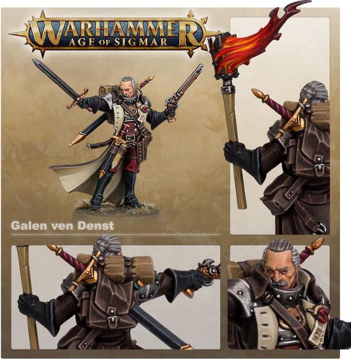 Image du produit Games Workshop Galen et Doralia ven Denst (Matières plastiques)