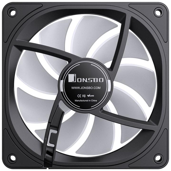 Produktbild Jonsbo FR-606 Black ARGB 5V 3PIN, 120mm Fan (120 mm)