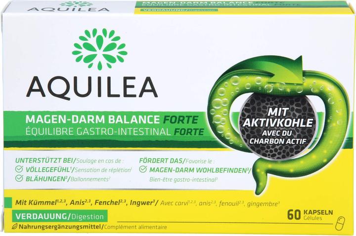 Image du produit Aquilea Magen-Darm Balance Forte Kapsel (60 pièce(s), Capsules, 50 g)