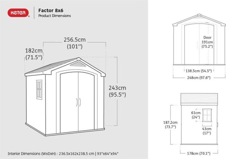 Produktbild Keter Factor 8x7