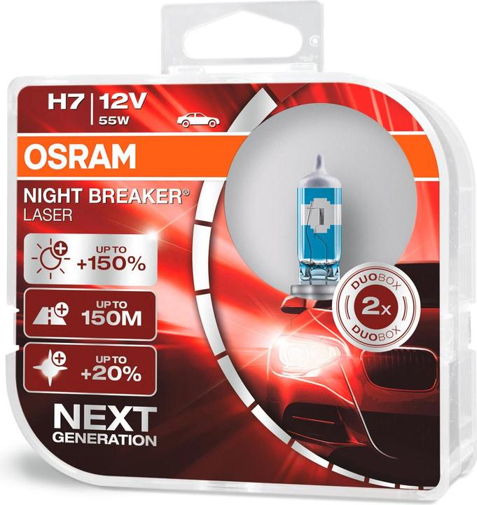 Osram Night Breaker Laser Duobox (H7)