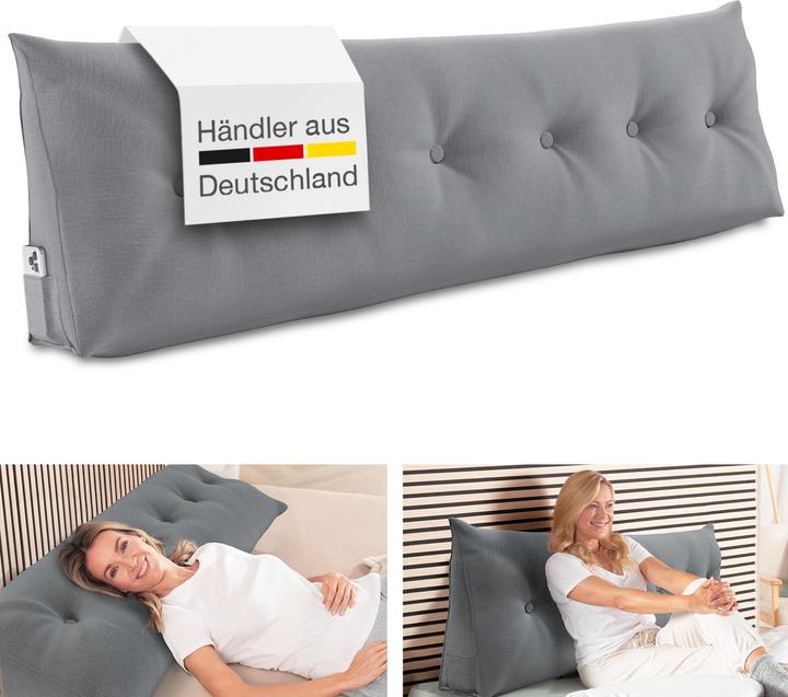 Immagine prodotto Aktivshop Cuscini per il letto e la schiena (20 x 180 x 50 cm)