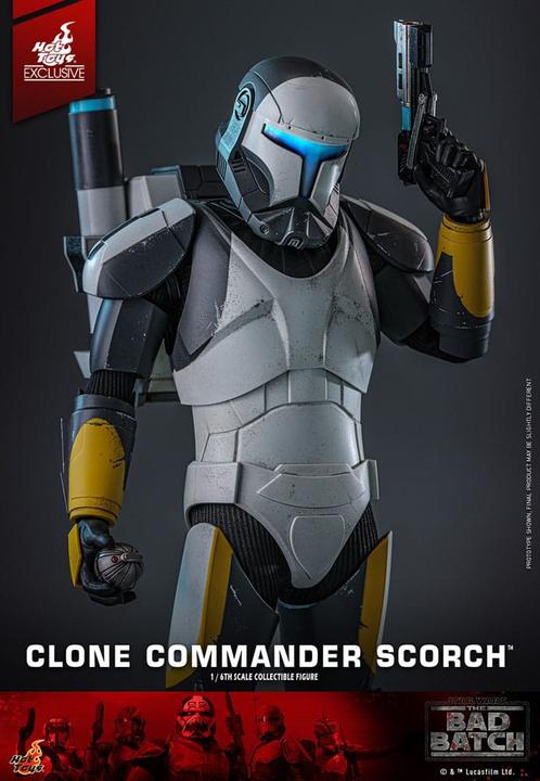 Produktbild Hot Toys Star Wars - The Bad Batch Clone Commando Scorch Exclusive Actionfigur
