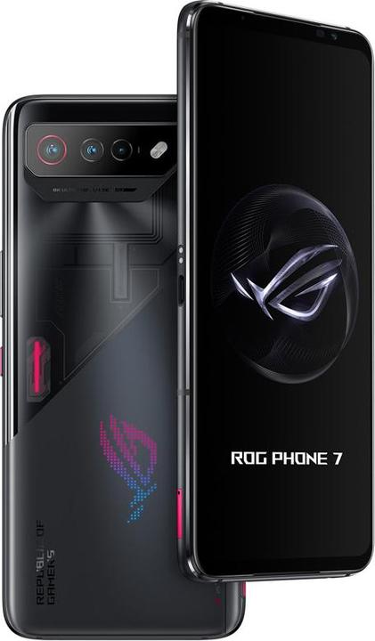 Actual product image ASUS ROG Phone 7 (512 GB, Phantom Black, 6.78", Dual SIM, 50 Mpx, 5G)