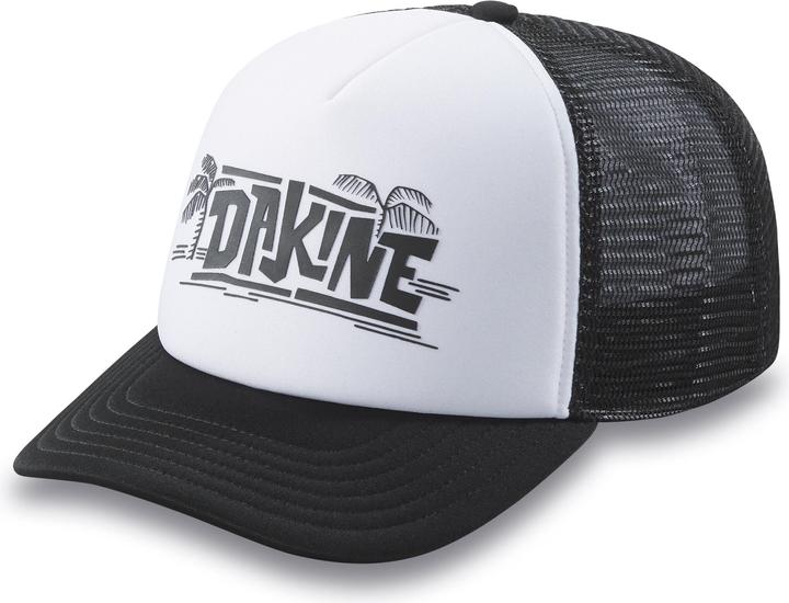 Dakine Lo Tide Graphic Trucker Hat Black Palm