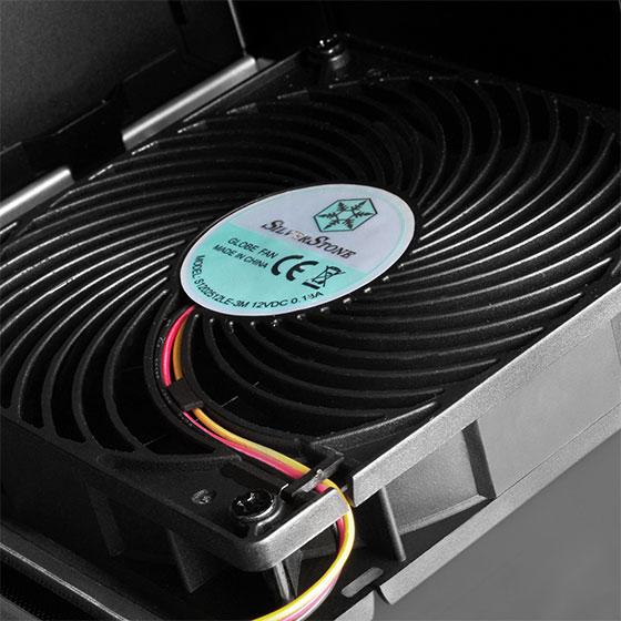 Produktbild Silverstone SST-CS01B-HS - Case Storage Mini-ITX Computer Gehäuse, 6x 2.5" Hot-Swap HDD Einschübe, s (SFX)