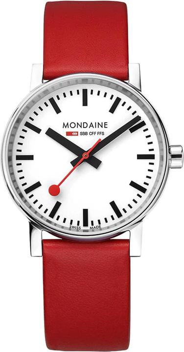 Actual product image Mondaine Evo2 (Analogue wristwatch, Swiss made, 35 mm)