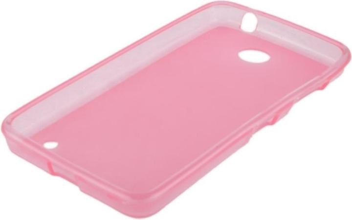 Produktbild König Design Handyhülle Transluzente TPU Tasche für Nokia Lumia 630 / 635 Pink (Nokia Lumia 630)