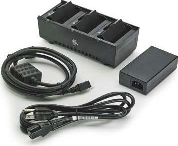 Zebra 3SLOT BATT CHARGER PSUandEU CO (3 Pcs.)