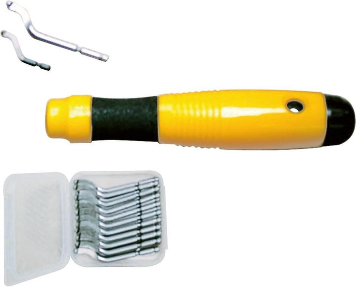 Immagine prodotto Magni Set di utensili per sbavare "Softgrip 1" Grattec SG2001 (Corsa 0)