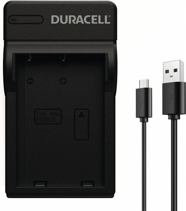 Image du produit Duracell Chargeur avec câble USB pour DR9900/EN-EL9 (Chargeur)