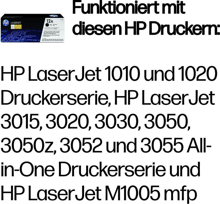 Actual product image HP 12a (FC)