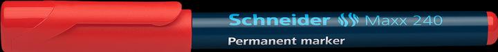 Actual product image Schneider Maxx 240 permanent marker Line width: 1-2 mm Ink colour: red (Red, 2 mm, 10 x)