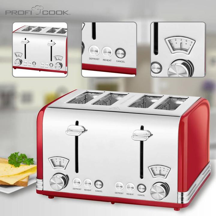 Productafbeelding Proficook Broodrooster PC TA 1194 4 sneden